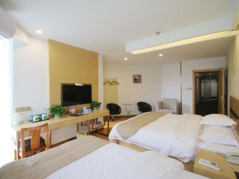 Greentree Inn Shanghai Minhang District Beiqiao Subway Station Express Hotel Bagian luar foto