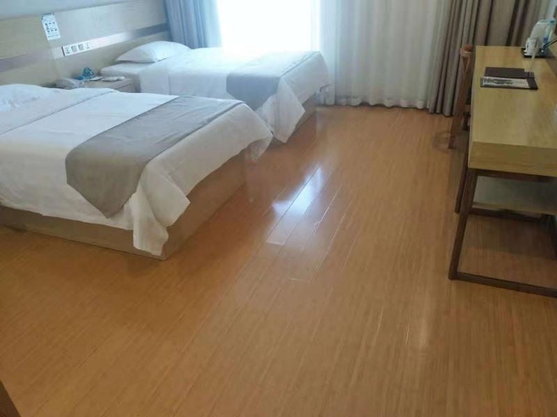 Greentree Inn Shanghai Minhang District Beiqiao Subway Station Express Hotel Bagian luar foto