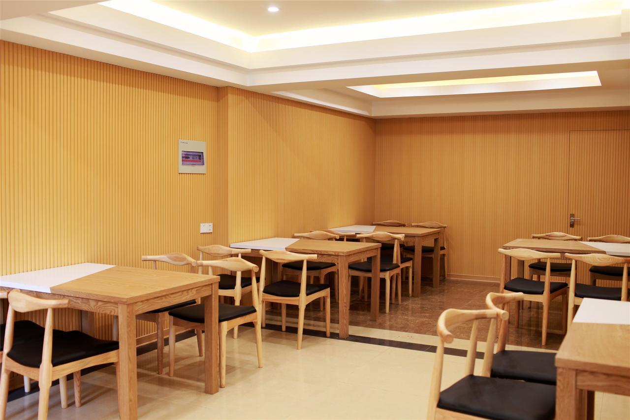 Greentree Inn Shanghai Minhang District Beiqiao Subway Station Express Hotel Bagian luar foto