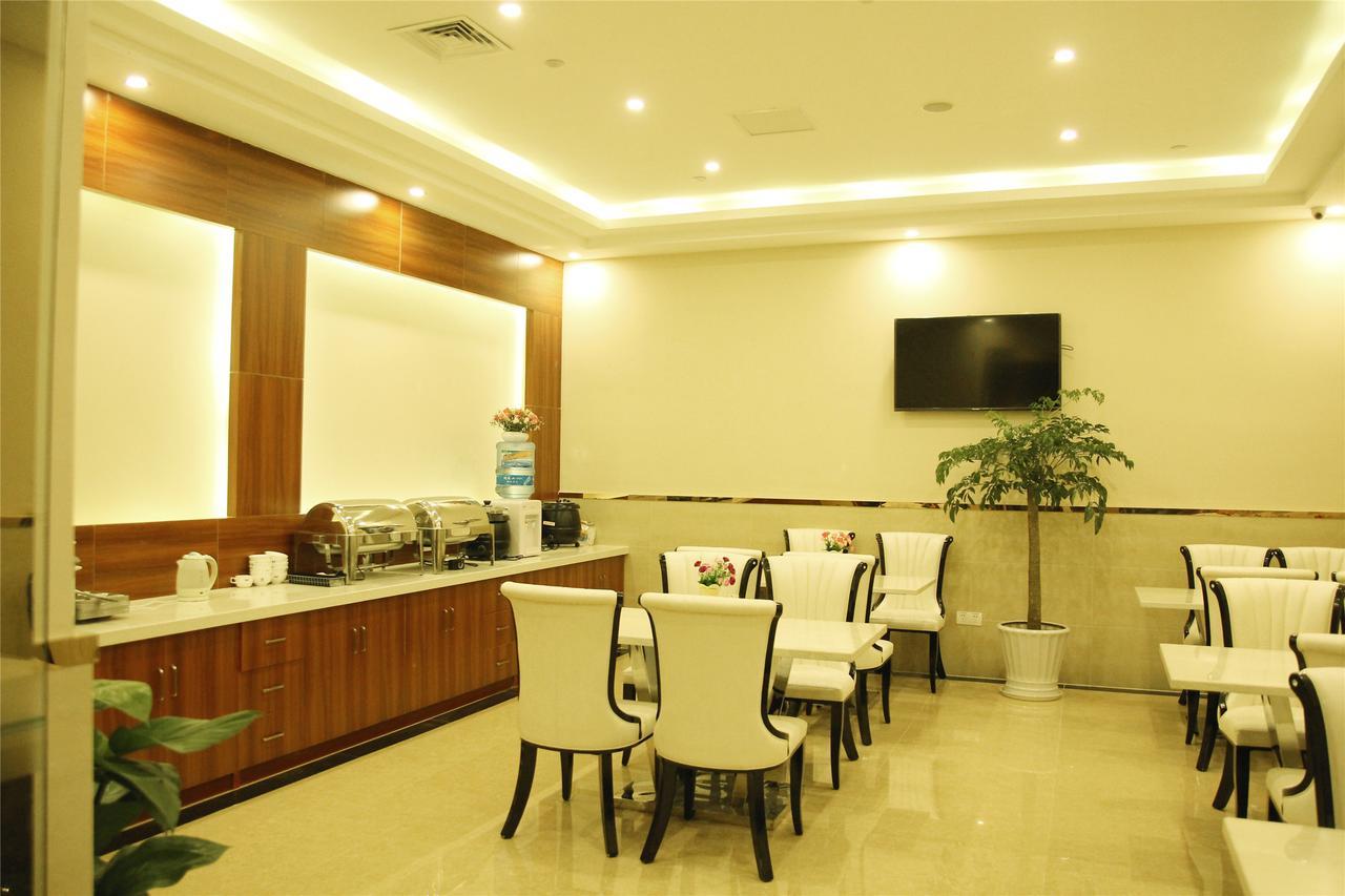 Greentree Inn Shanghai Minhang District Beiqiao Subway Station Express Hotel Bagian luar foto