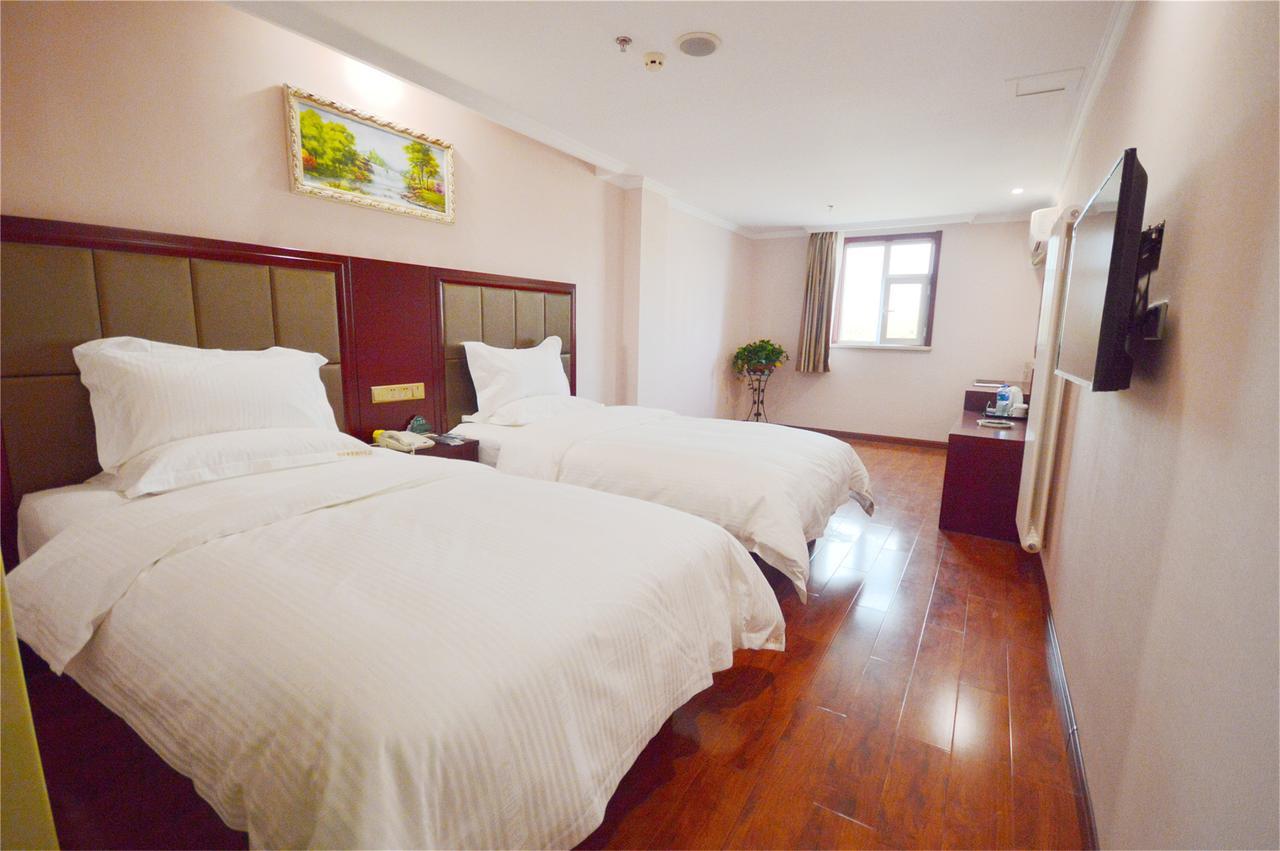 Greentree Inn Shanghai Minhang District Beiqiao Subway Station Express Hotel Bagian luar foto