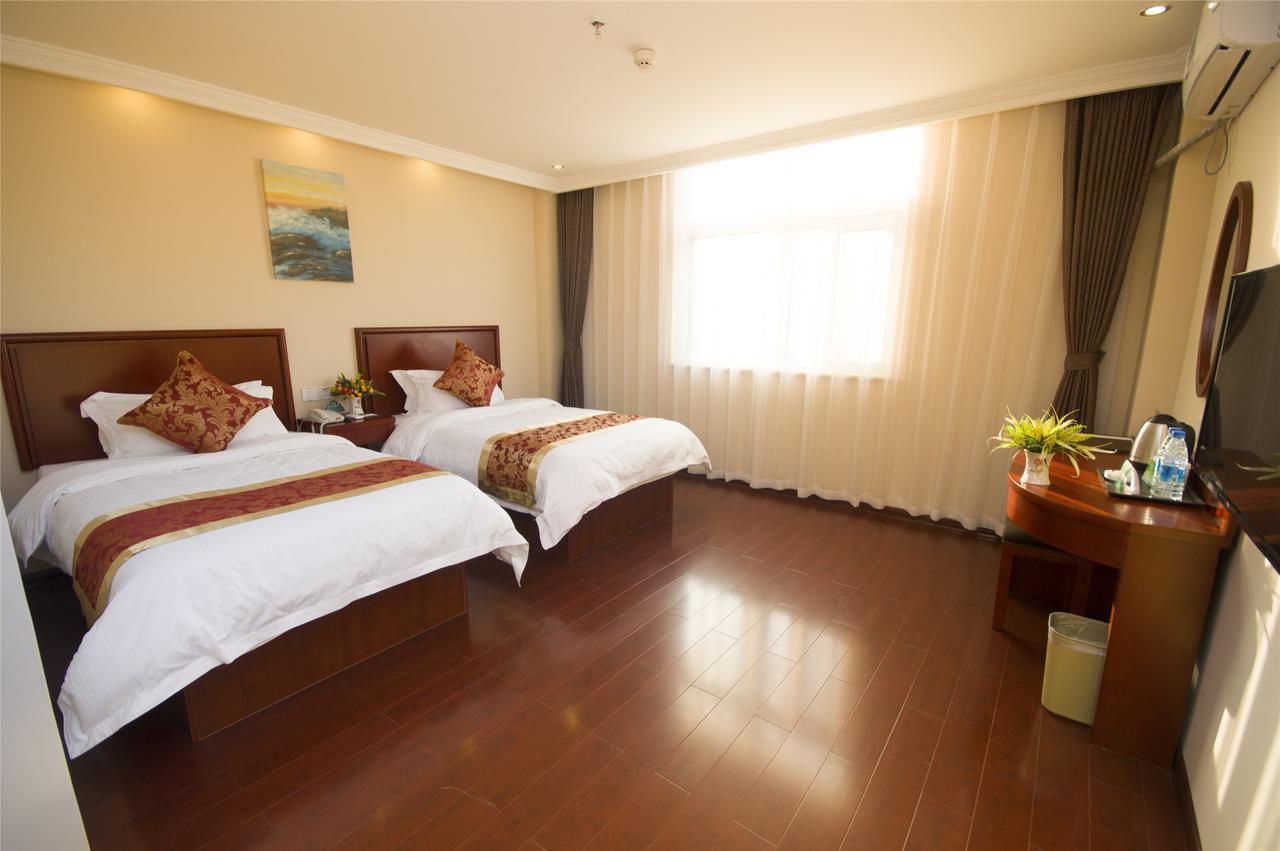 Greentree Inn Shanghai Minhang District Beiqiao Subway Station Express Hotel Bagian luar foto