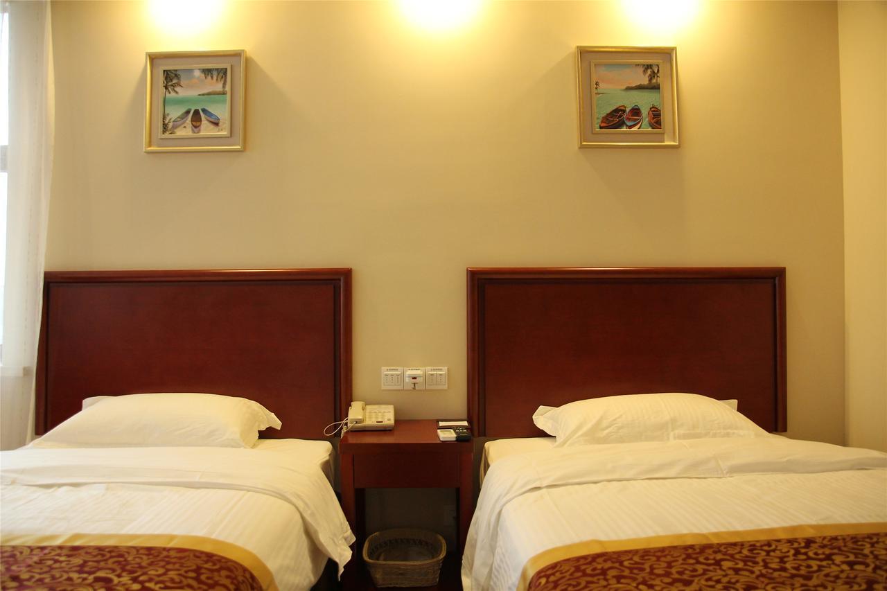 Greentree Inn Shanghai Minhang District Beiqiao Subway Station Express Hotel Bagian luar foto
