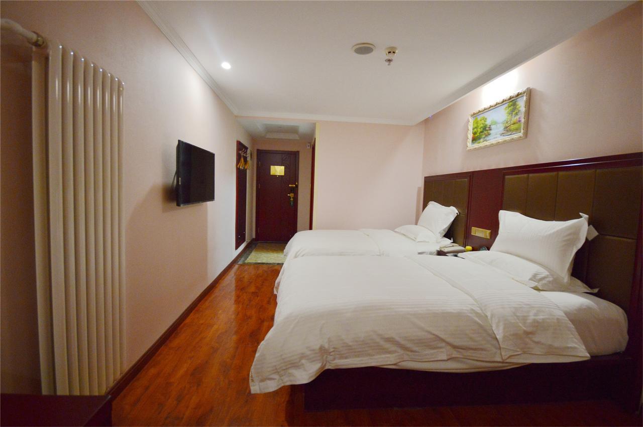 Greentree Inn Shanghai Minhang District Beiqiao Subway Station Express Hotel Bagian luar foto