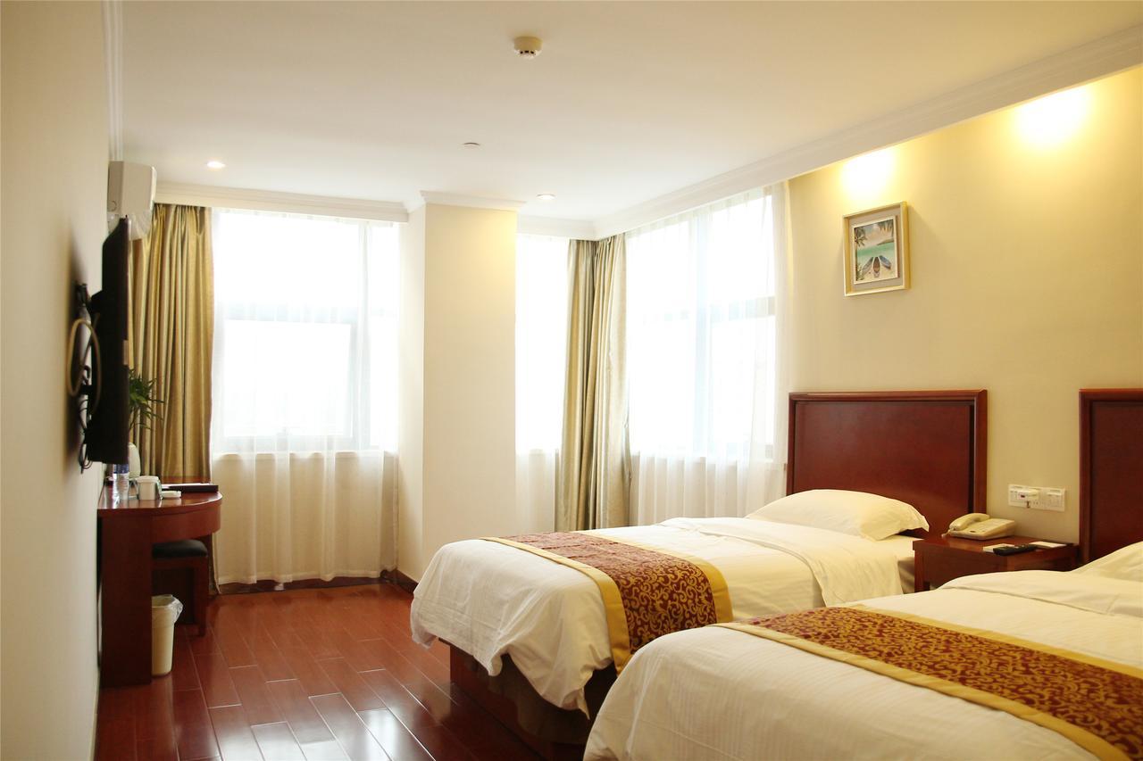 Greentree Inn Shanghai Minhang District Beiqiao Subway Station Express Hotel Bagian luar foto